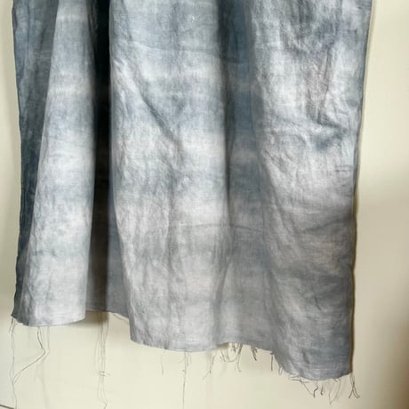eski.  original dress / overdye × hand paint "gradation"