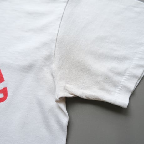 old print tee / white