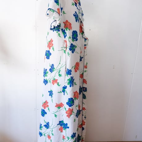 flower print gown