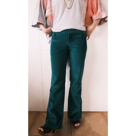 70s low waist flare pants