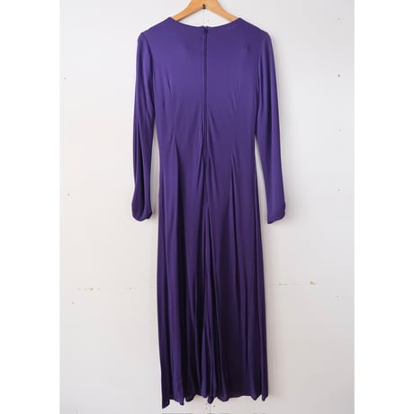 rayon purple dress