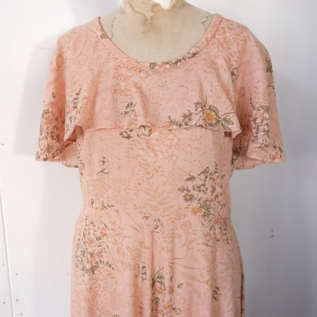 vintage dress with cape