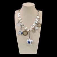 eski. original shell chain necklace "pot&cup"
