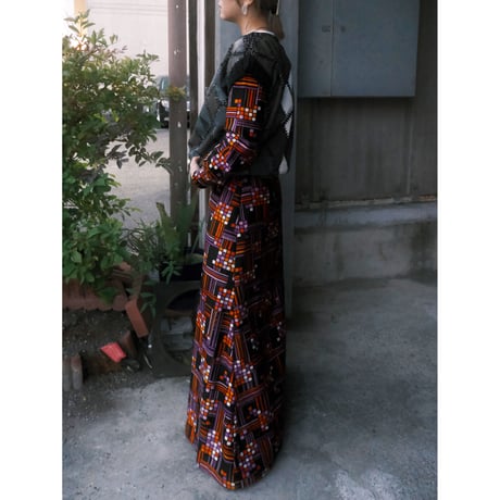 vintage / design long dress