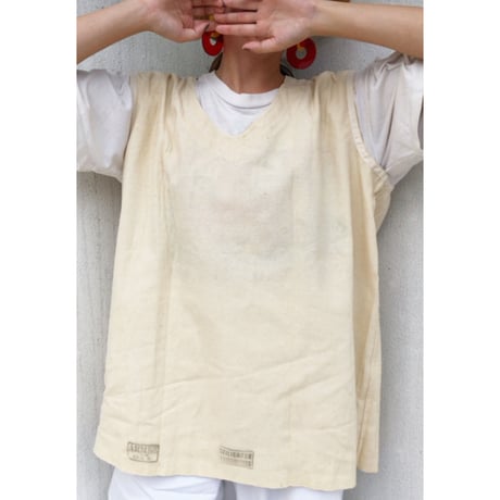 50s french army / hospital vest
