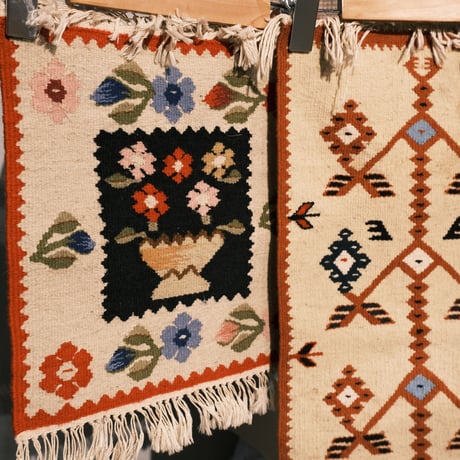 mini rug "flower"
