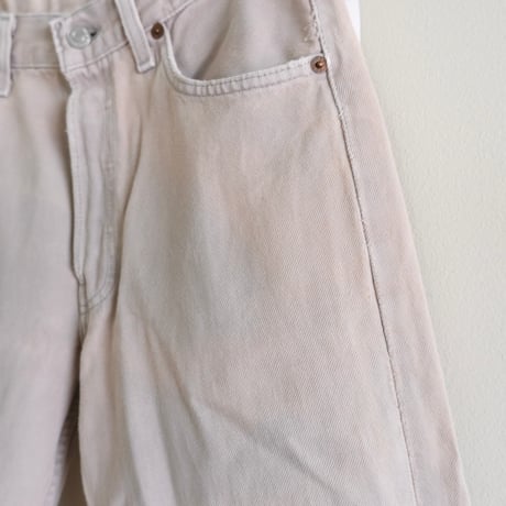 Levi's lot.501 / gray denim / made in USA