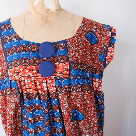 "eye & rip" batik dress