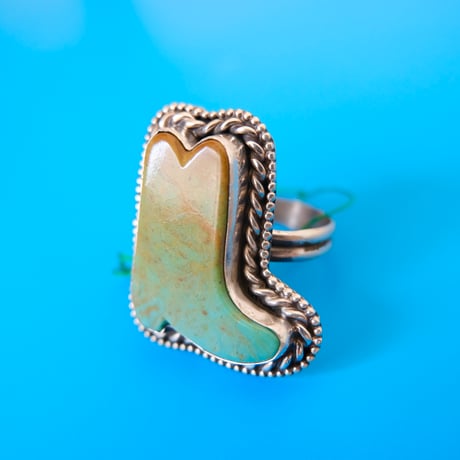 navajo / "western boots" ring