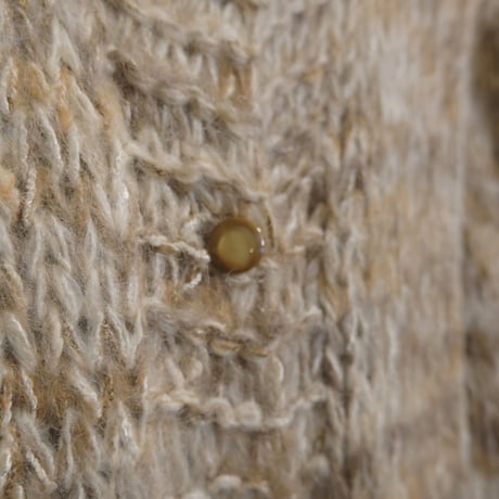 hand knit cardigan / mix color