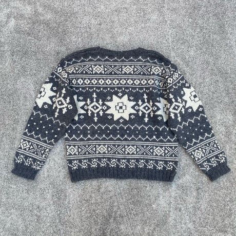 BOSTON TRADERS / snow crystal knit