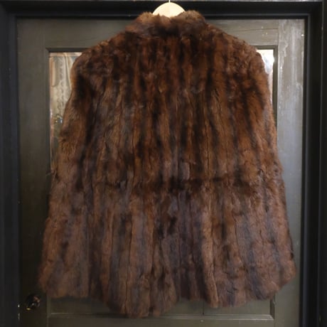 vintage fur cape
