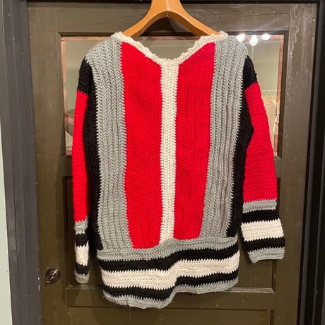 hand knit cardigan