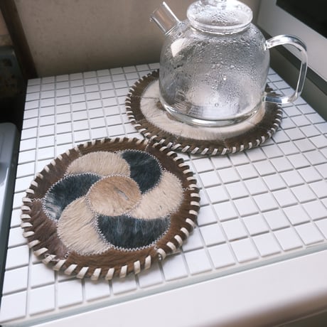leather trivet