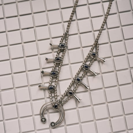 squash blossom / naja necklace