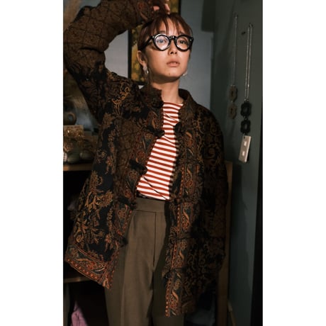 White stag / paisley china jacket