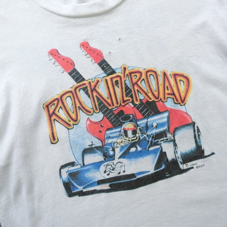 print tee / white