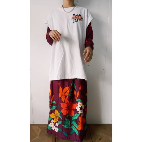 cutoff print tee