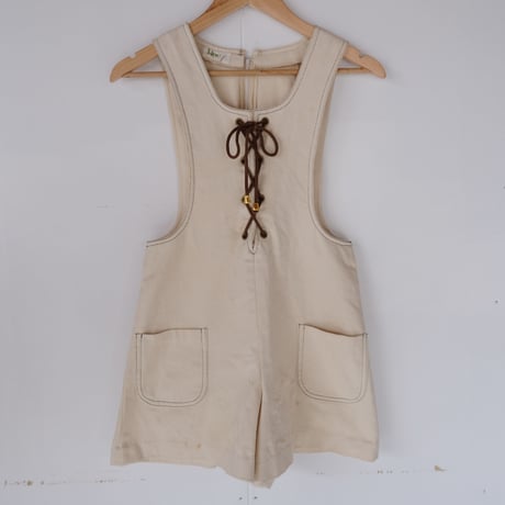 front laceup all-in-one
