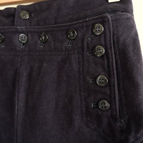 wool marine skirt