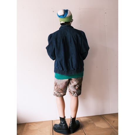puff sleeve denim jacket