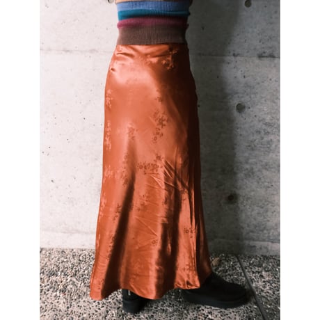 terracotta skirt