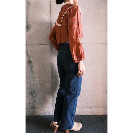 eski. original remke / short length blouse