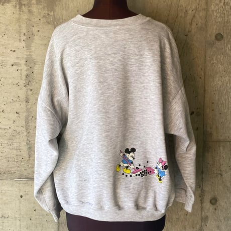 80s disney / Mickey & Minne print sweat