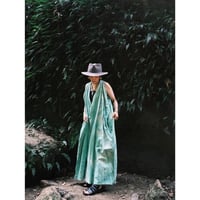 eski.  original dress / overdye "green"