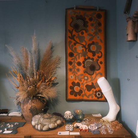 vintage wall deco / flower