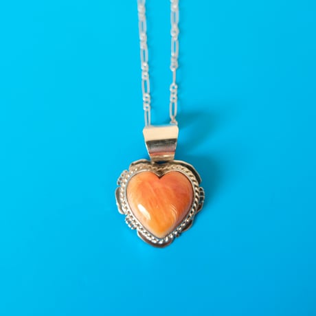navajo / "heart" necklace