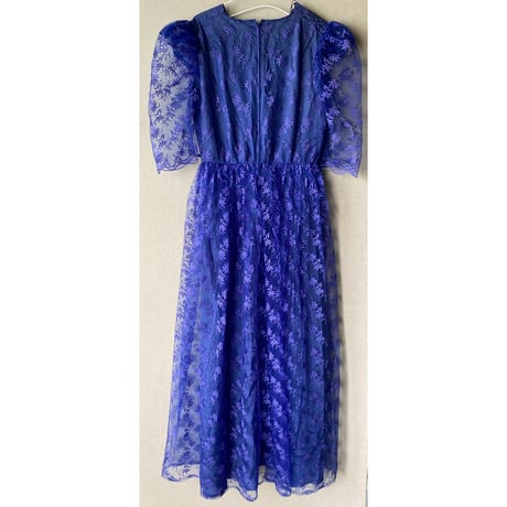 Euro vintage / tulle long dress