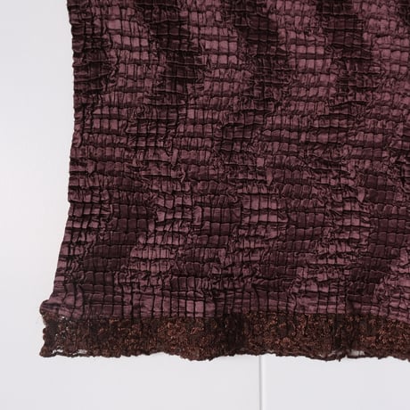 wrinkle ns tops / brown