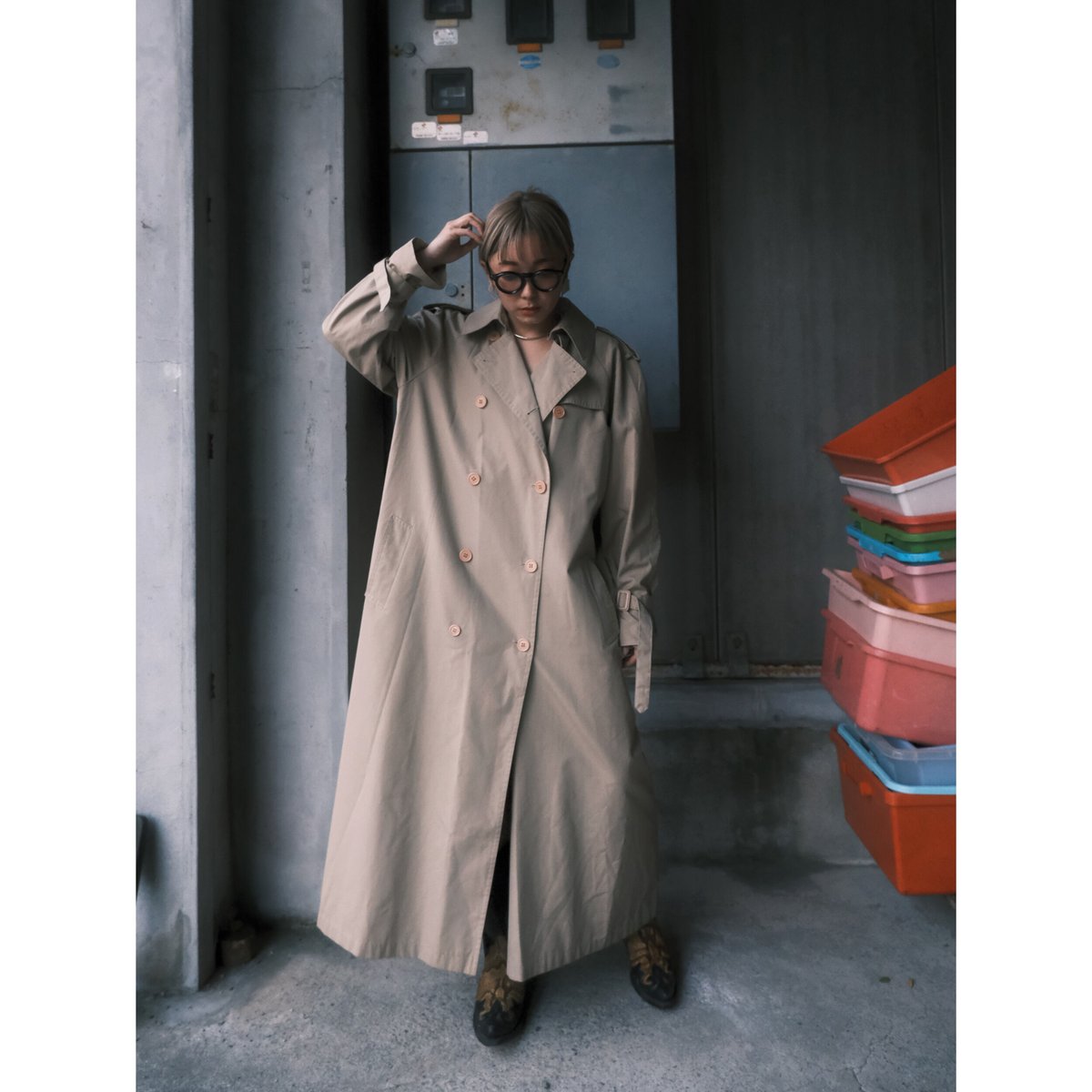 ✨️美品✨️Marshall Field's マーシャルフィールドトレンチコート オンラインファッション - ✨️美品✨️Marshall Field's マーシャル