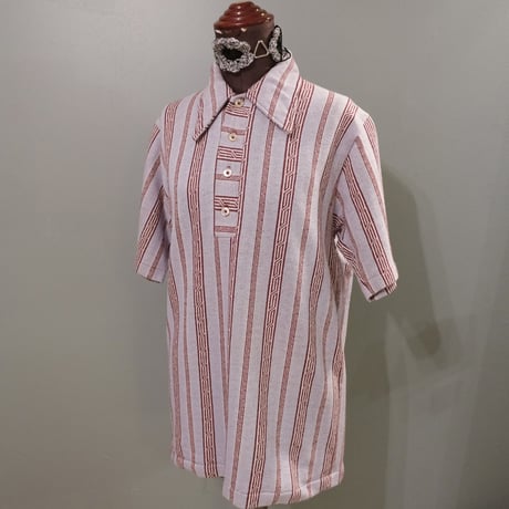 Munsing wear / jacquard polo shirt