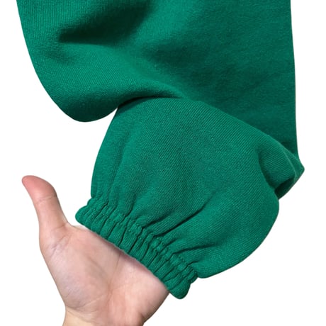sweat pants with patch