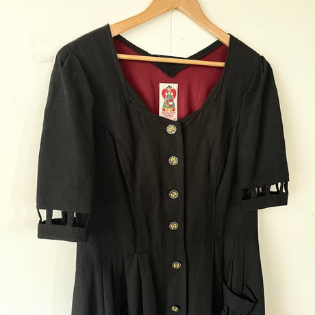 Tyrolean dress “black”