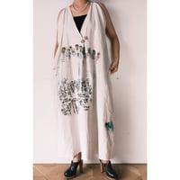eski. × 画楽 / original linen dress