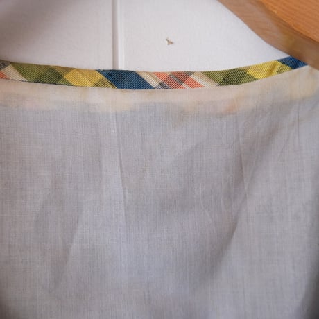 tyrol dress / yellow check