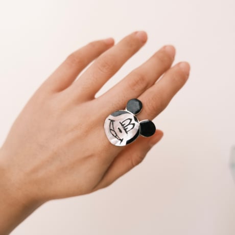 ZUNI / "Mickey" ring