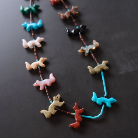 fetish necklace / fox