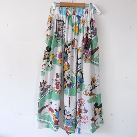 remake skirt / "Disney × sports"