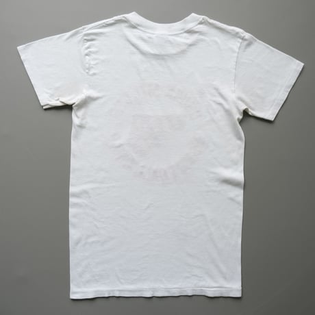 old print tee / white