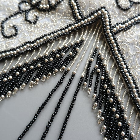 Beaded Halter Bustier
