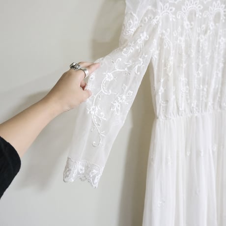 vintage wedding dress made in U.S.A.
