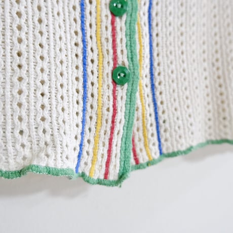 60-70s vintage / cotton knit shirts