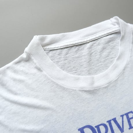 old print tee / white