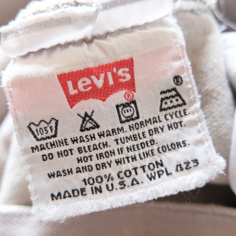 Levi's lot.501 / gray denim / made in USA