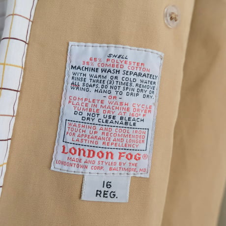 “LONDON FOG” long coat