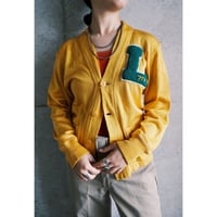 “L”  7th lettered cardigan